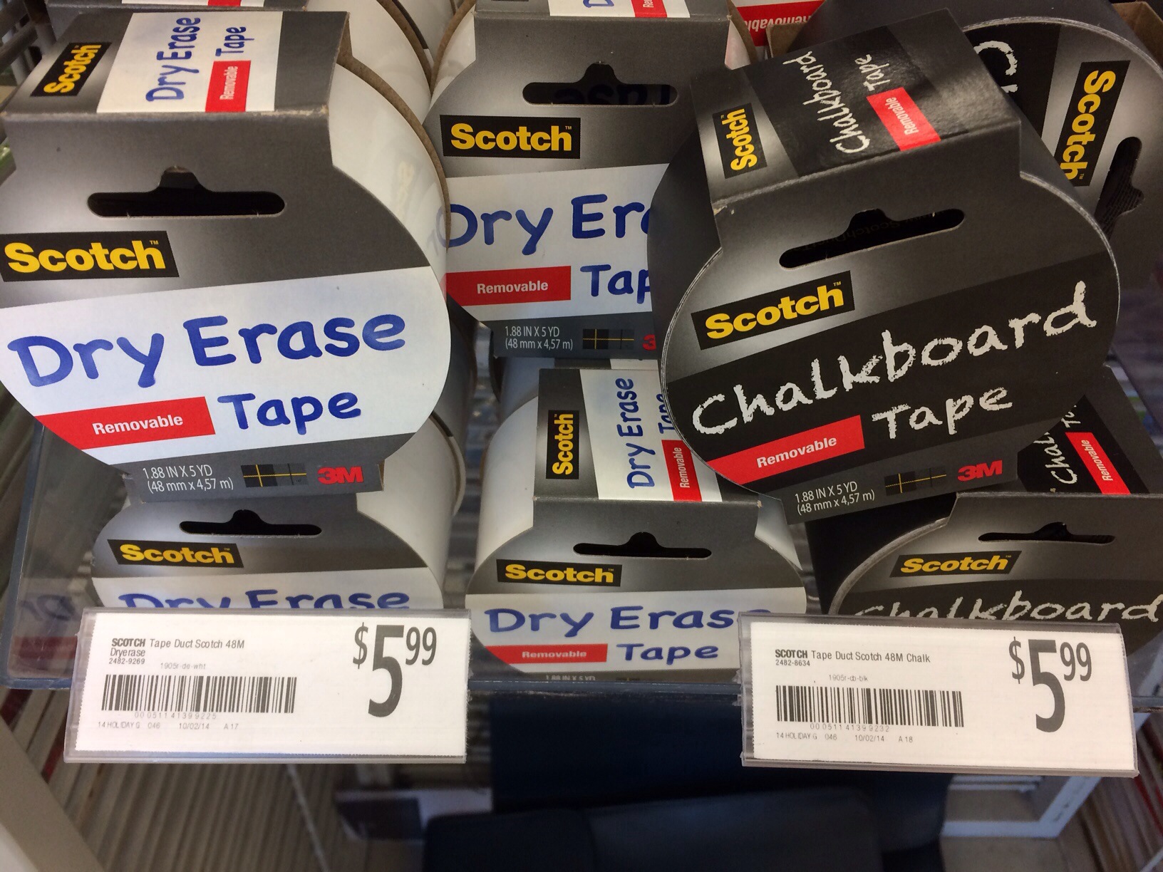Kidmin Resource: Chalkboard Tape and Dry Erase Tape